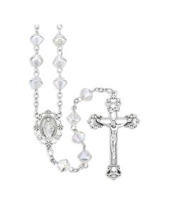 Clear Crystal Rosary