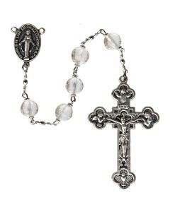 Clear Crystal Rosary