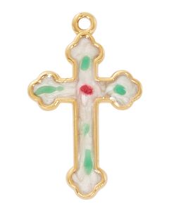 Cloisonne Cross G/SS