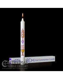Communion Body of Christ Candle, 7/8" x 9 1/2"