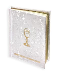 Communion book pearlized
