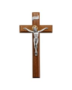 Crucifix 11" Walnut