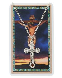 Crucifix 24" Chain