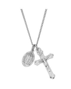 Crucifix and Miraculous Medals