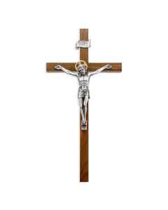 Crucifix Distinct 11" Walnut