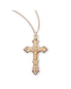 Crucifix Gold over SS