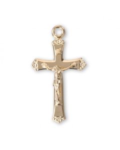 Crucifix Gold over Sterling
