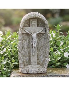 Crucifix Grotto Garden Statue