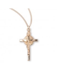 Crucifix Medal G/SS