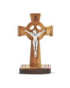 Crucifix on Standing Base 2in