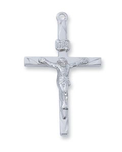 Crucifix SS 24" chain