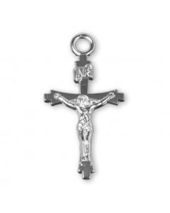 Crucifix SS Medal Plain