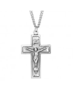 Crucifix SS Plain Medal