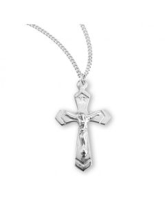 Crucifix Tiny Sterling 5/8"
