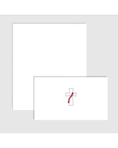 Deacon Folded 20 Note Cards with Envelopes