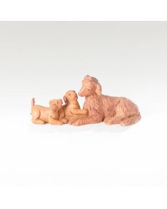 Dog Family for 5" Fontanini