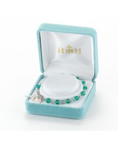 Emerald Rosary Bracelet