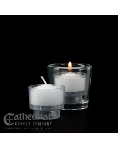 EZ Lites Devotional Candles, Crystal, 4-hour, Case 2 Gross