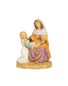 Fontanini St Anne with Mary 5"