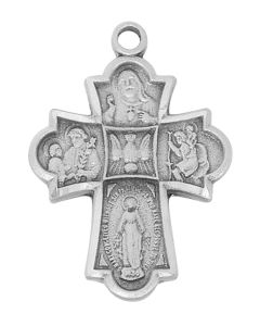 Four Way Medal pewter