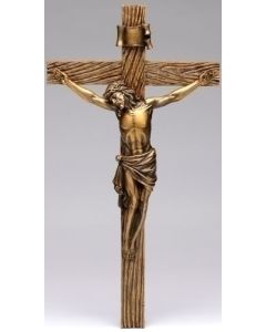 Gold Antique Crucifix