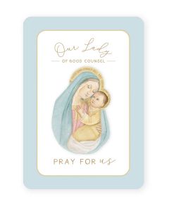 Good Counsel Prayer Card