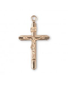G/SS Crucifix 18" Chain