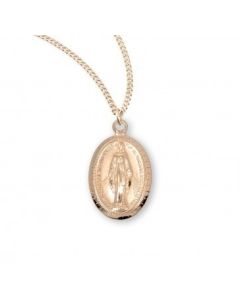 G/SS Miraculous Medal 18" Ch