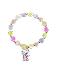 Guardian Angel Heart Bracelet