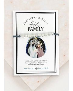 Holy Family Silver Charm