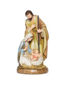 Holy Family Wood Carved