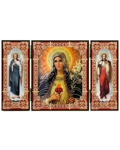 Immaculate Heart Tryptich