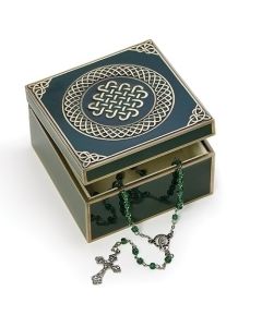 Irish Box Green Enamel