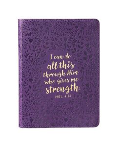 Journal Purple Faux leather