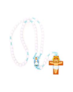 Lady of Grace Blue Rosary
