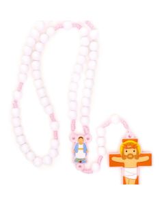 Lady of Grace Pink Rosary