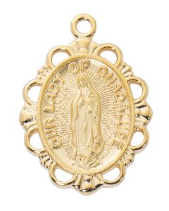 Lady of Guadalupe Gold over SS