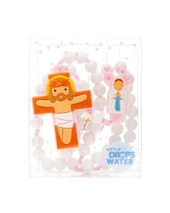 Lady of Lourdes Pink Rosary