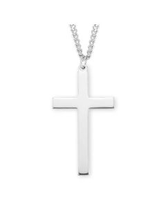 Latin Style Cross SS 24" Chain