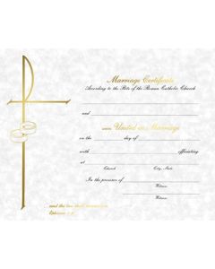 Marriage Certificates 50pc