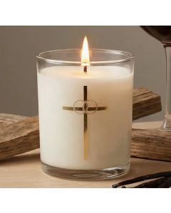 Matrimony Glass Candle