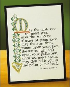 May the Road Rise Plaque