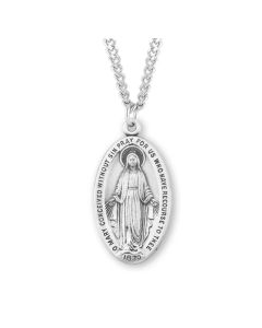 Mirac Medal SS Large Oval