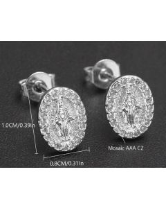 Miraculous Earrings Silver Cry