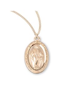 Miraculous Medal Oval