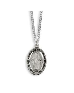 Miraculous Medal Pewter