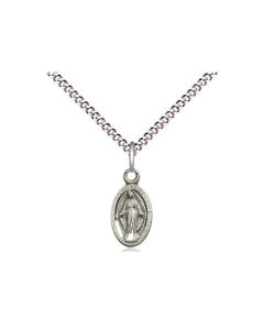 Miraculous Medal SS on 18" Ch