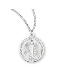 Miraculous Round Sterling
