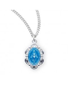 Miraculous SS Medal Blue Ename