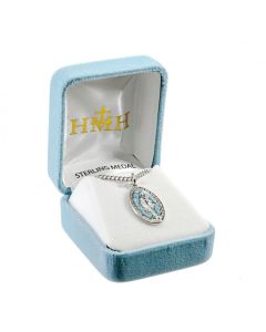 Miraculous Sterling Oval